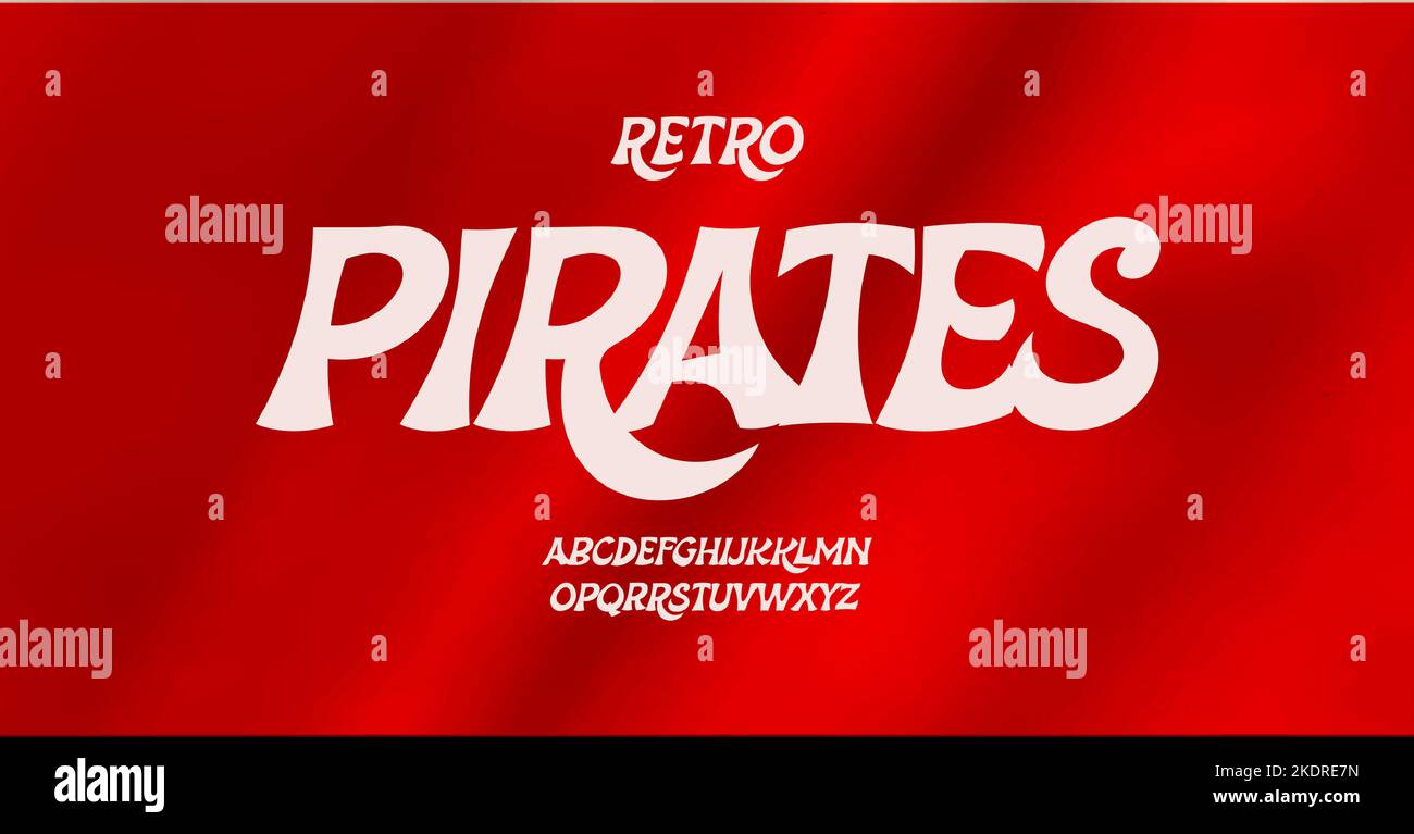 vector pittsburgh pirates font