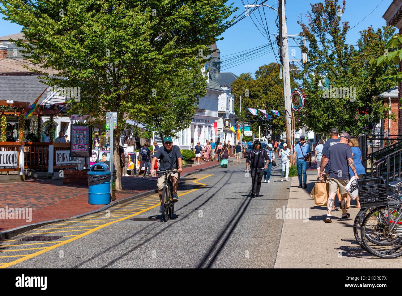 Providence town, Massachusetts, USA September 14, 2022 Narrow