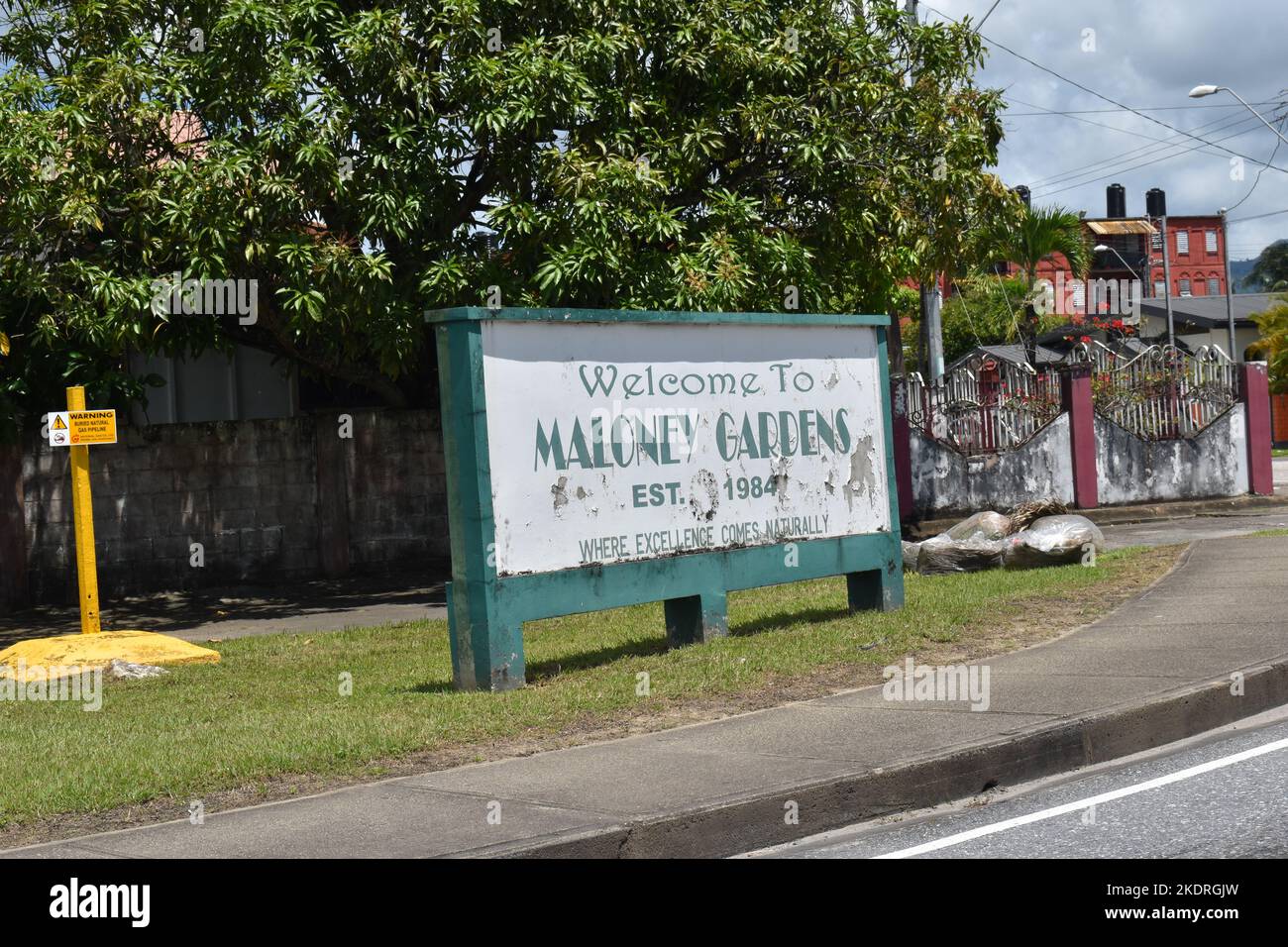 Dabadie, Trinidad and Tobago October 2, 2022 Entrance or Sign