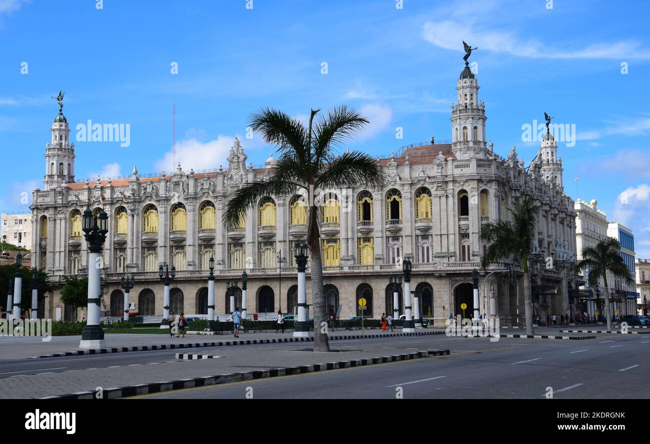 Grand Theater of Havana, Cuba Stock Photo