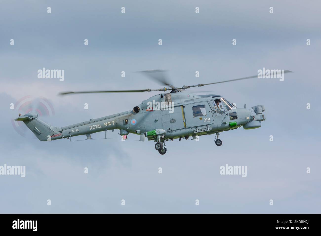 Westland Lynx HMA.8 Royal Navy Stock Photo