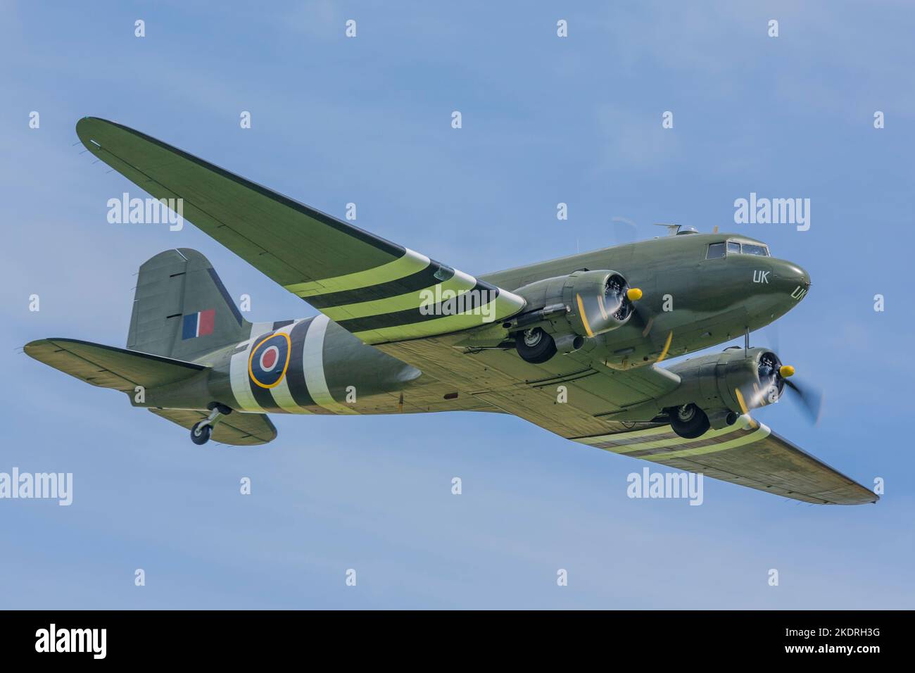 Douglas C-47 Dakota Stock Photo