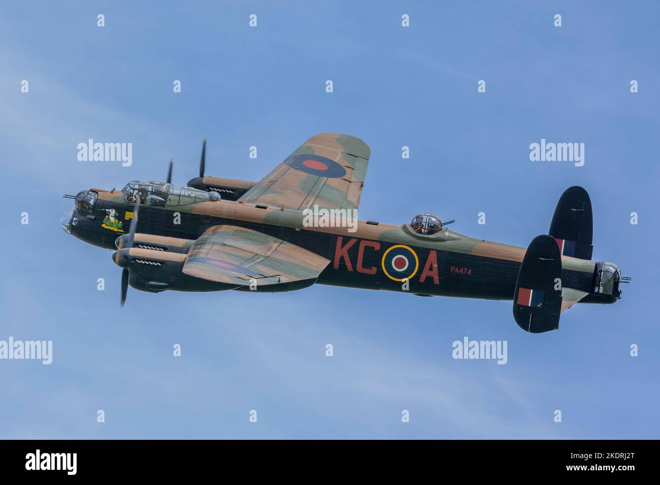 BBMF Avro Lancaster Stock Photo