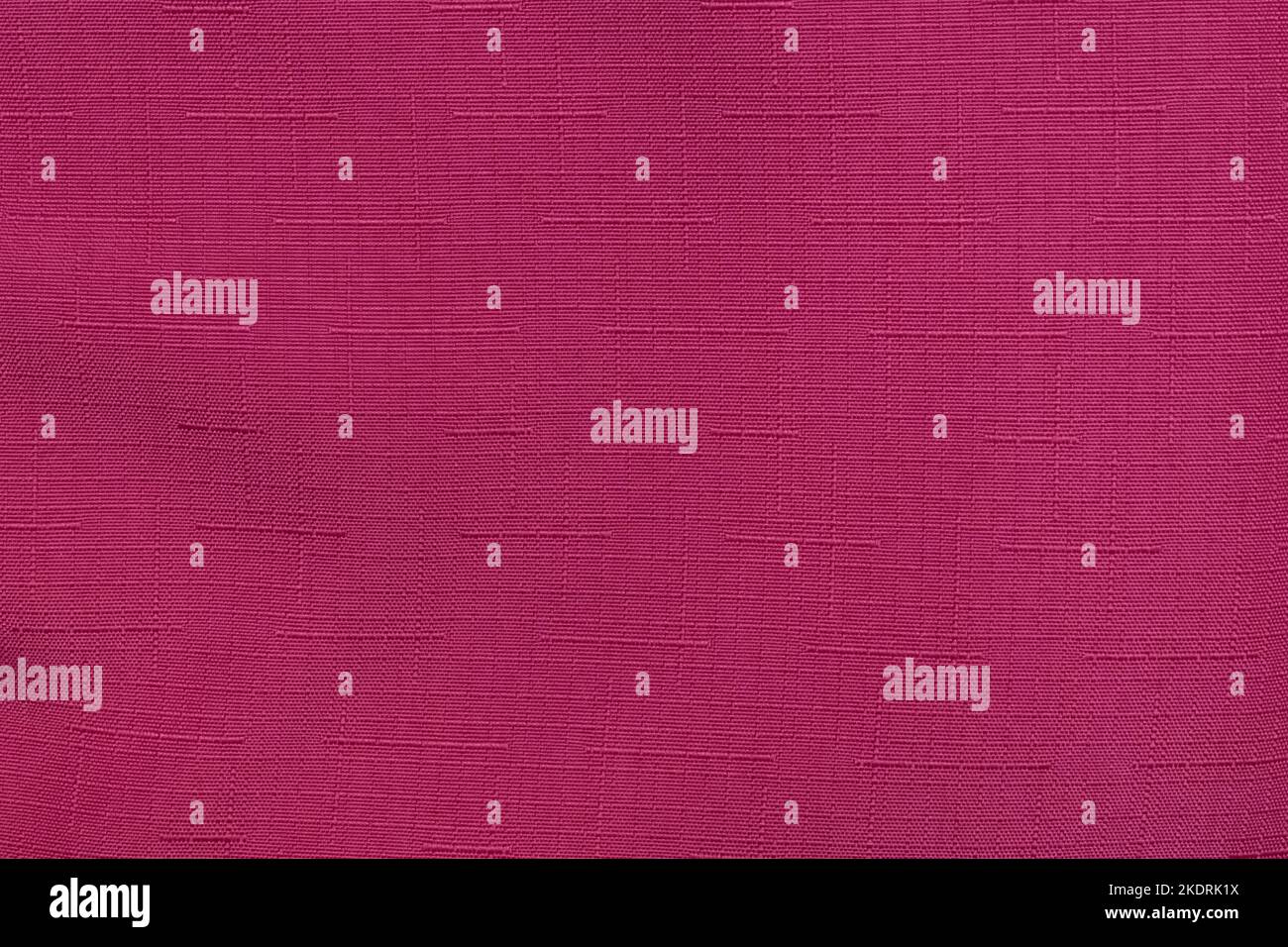 Fabric pink crimson surface textile material texture vintage background pattern empty abstract canvas. Stock Photo
