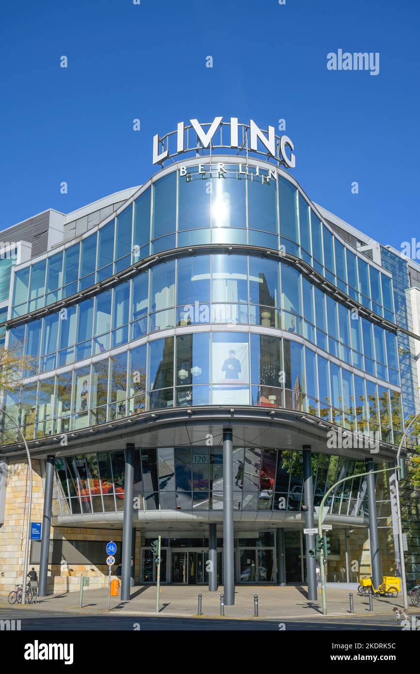 Einrichtungshaus Living Berlin, Kantstraße, Charlottenburg, Charlottenburg-Wilmersdorf, Berlin, Deutschland Stock Photo