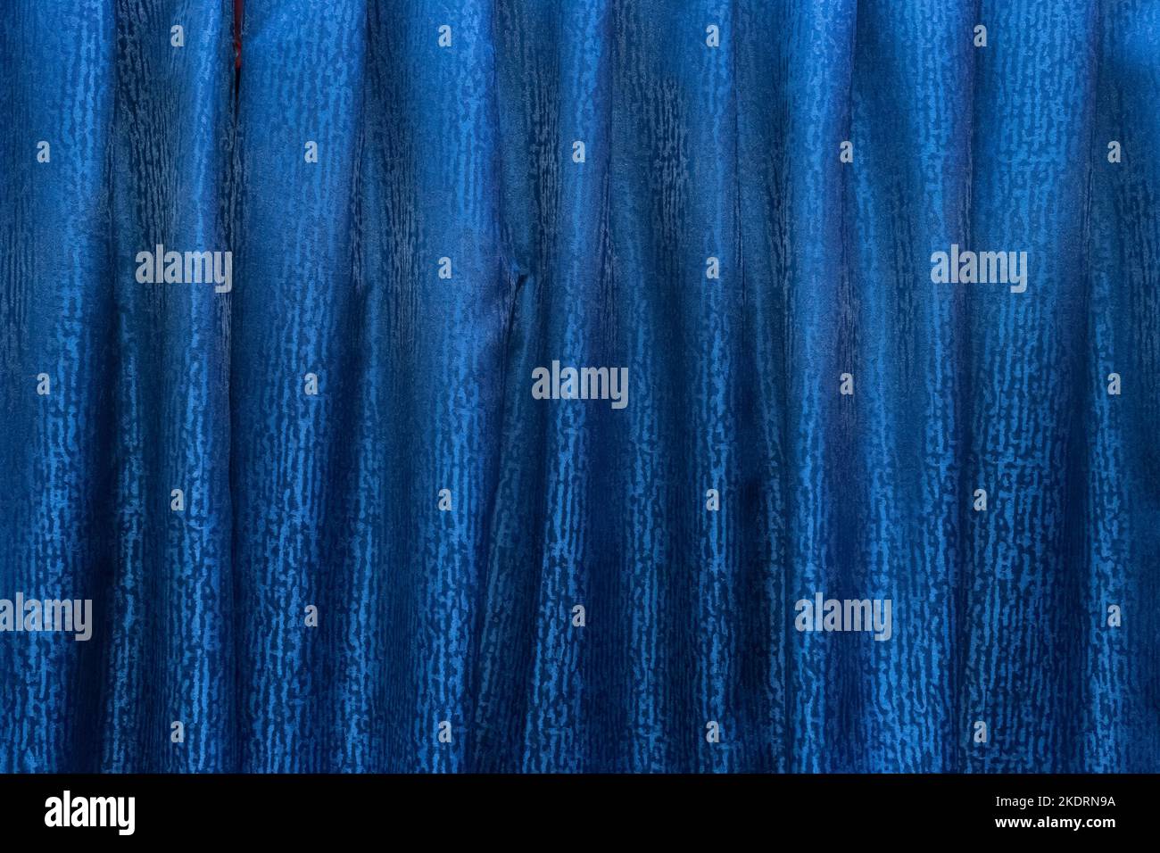 Blue stage curtains hi-res stock photography and images - Alamy