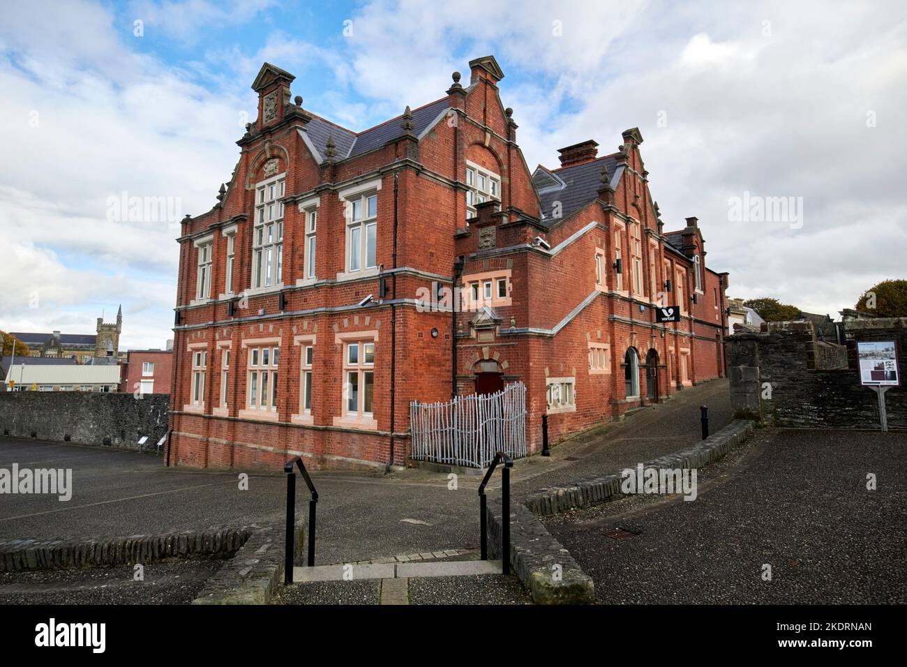 verbal arts centre formerly the first derry national school building derry londonderry northern ireland uk Stock Photo