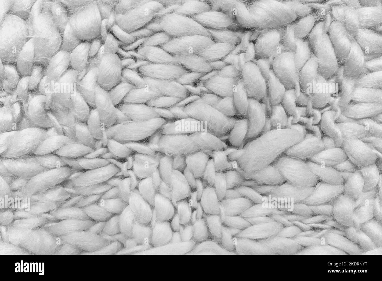 Fabric thread braid texture white knit pattern fiber material