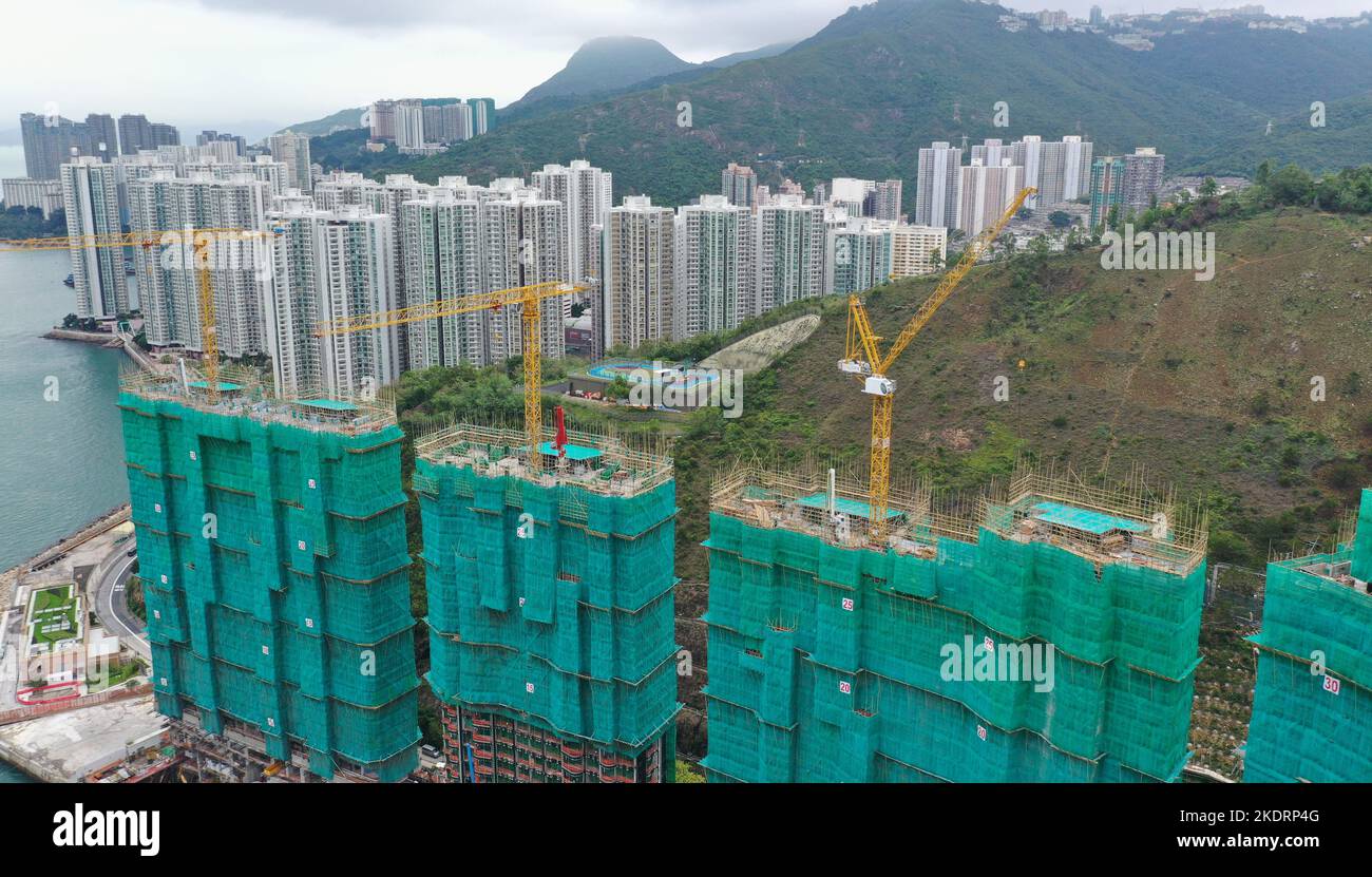 Aerial view of ShenzhenHH Logan Property Holdings and GuangzhouHH KWG