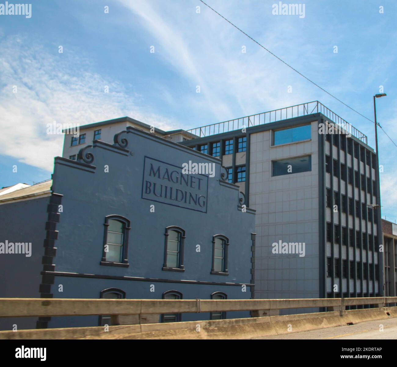 old almost fallen down buildings in and around port Elizabeth Stock ...