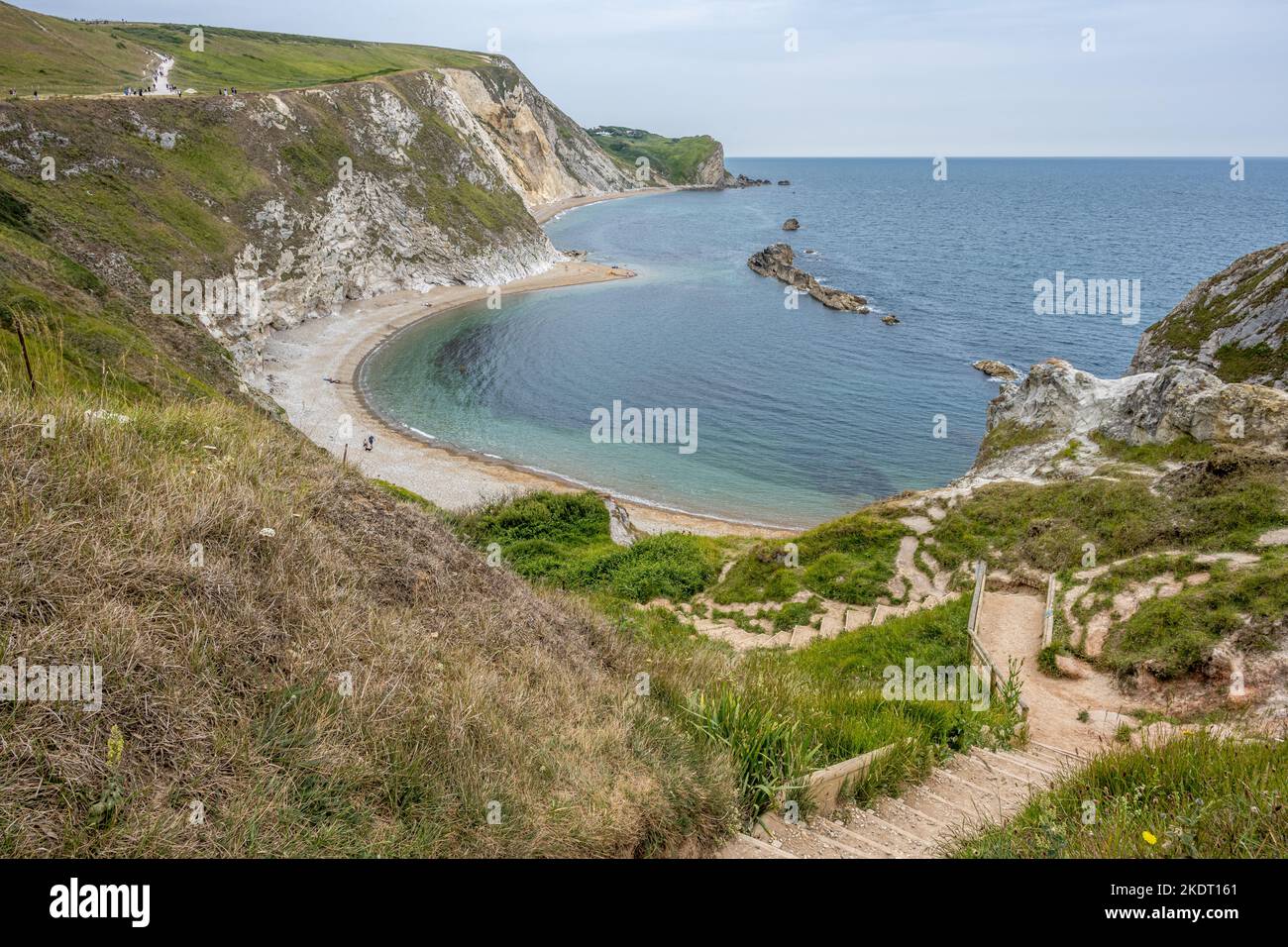 Coastal cliffs near Durdle Door Stock Photo - Alamy