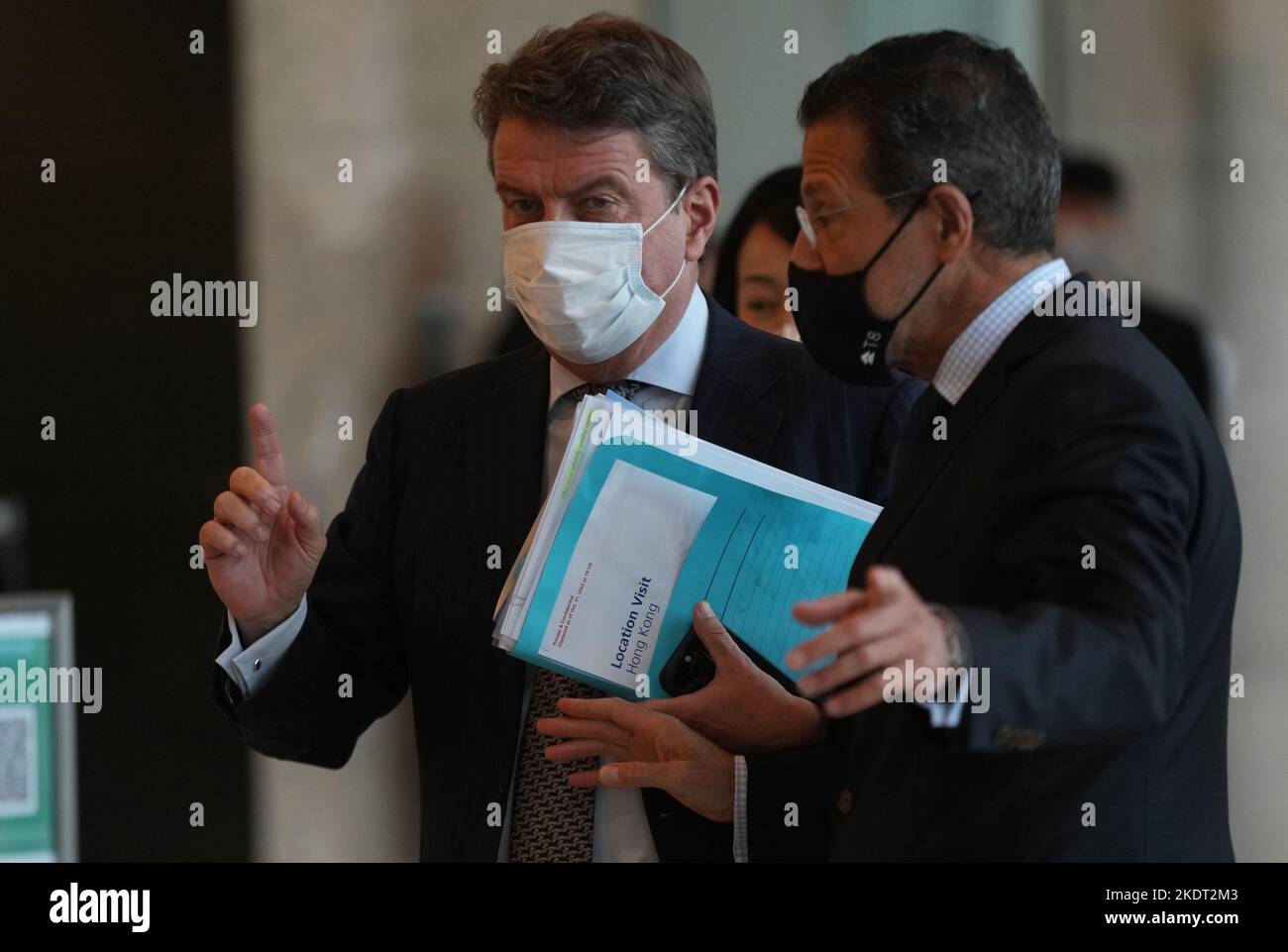 Colm Kelleher, chairman of UBS, one of the participants of The Global ...