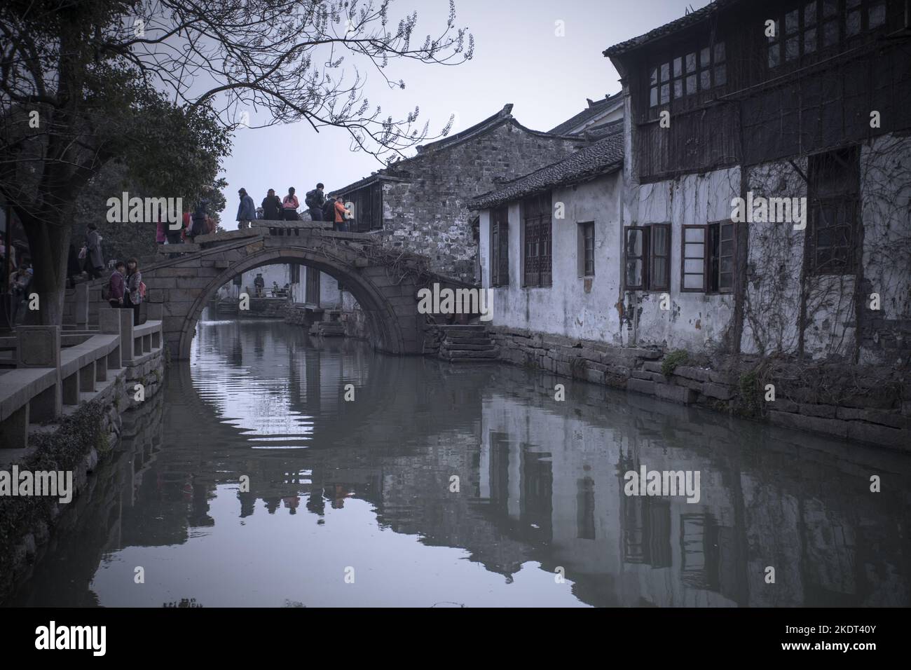 The Ancient Town Of Suzhou Jinji Lake Stock Photo Alamy