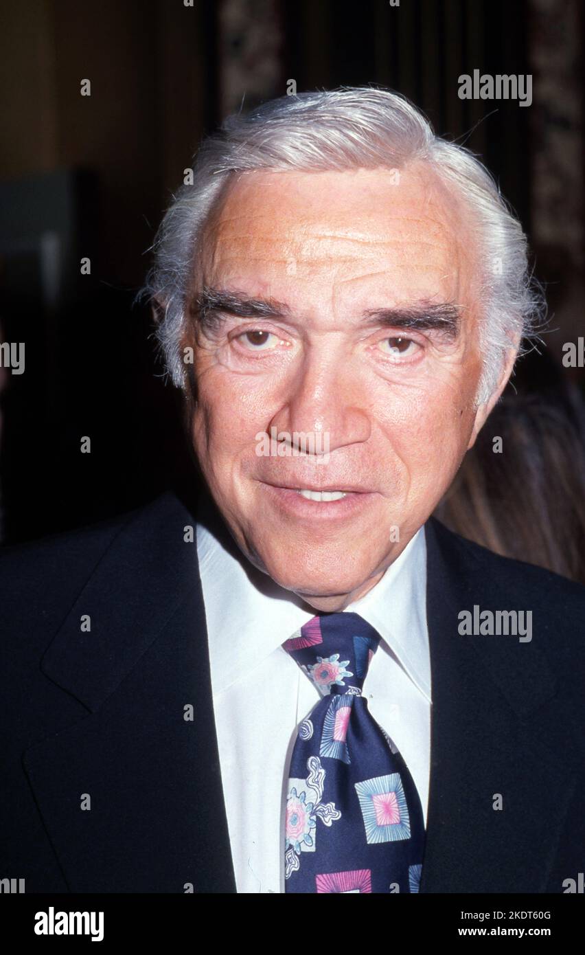 Lorne Greene Circa 1980's Credit Ralph Dominguez/MediaPunch Stock Photo Alamy