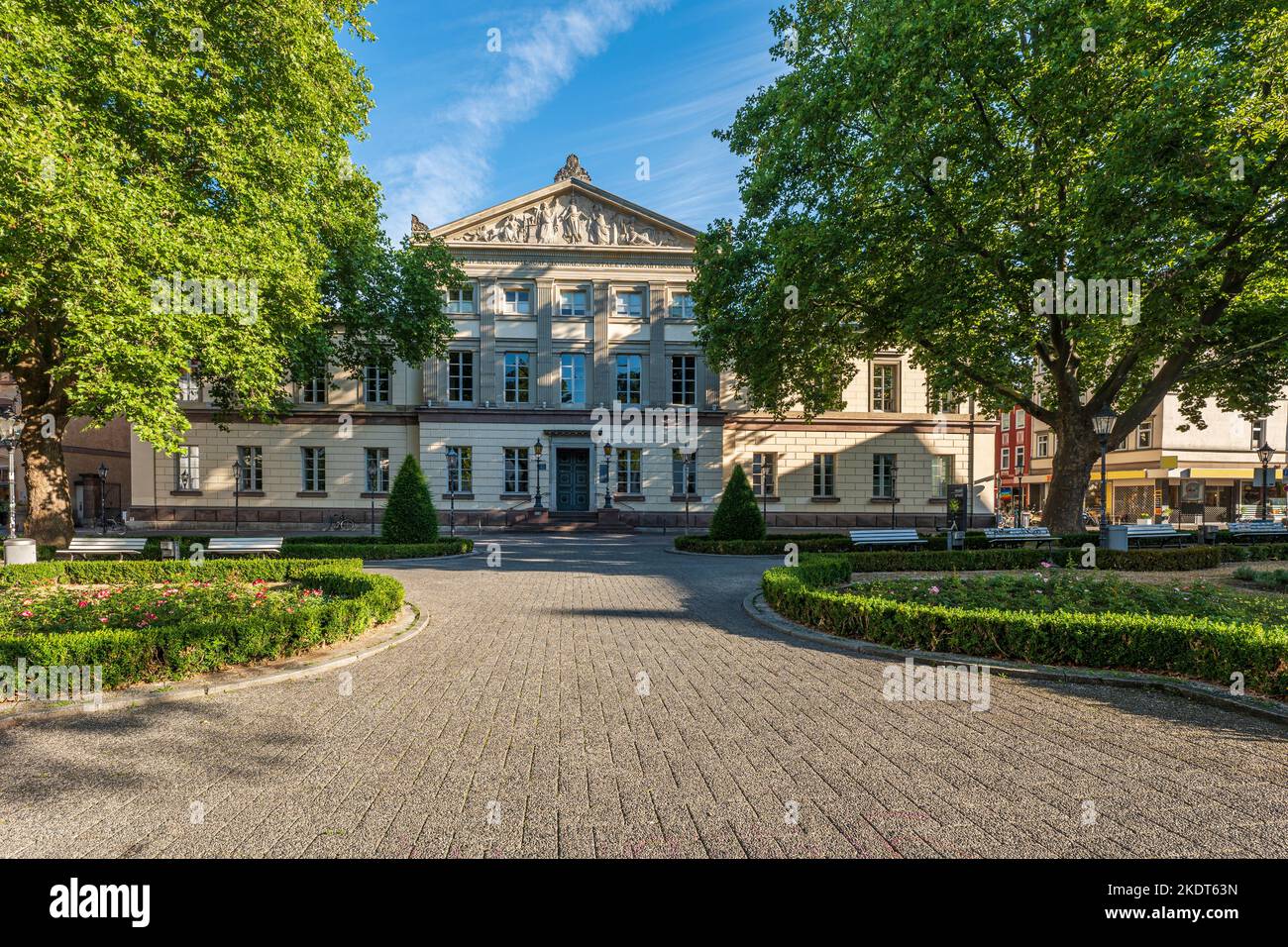 Historical Aula at Kaiser Wilhelmsplatz of the University in Goettingen