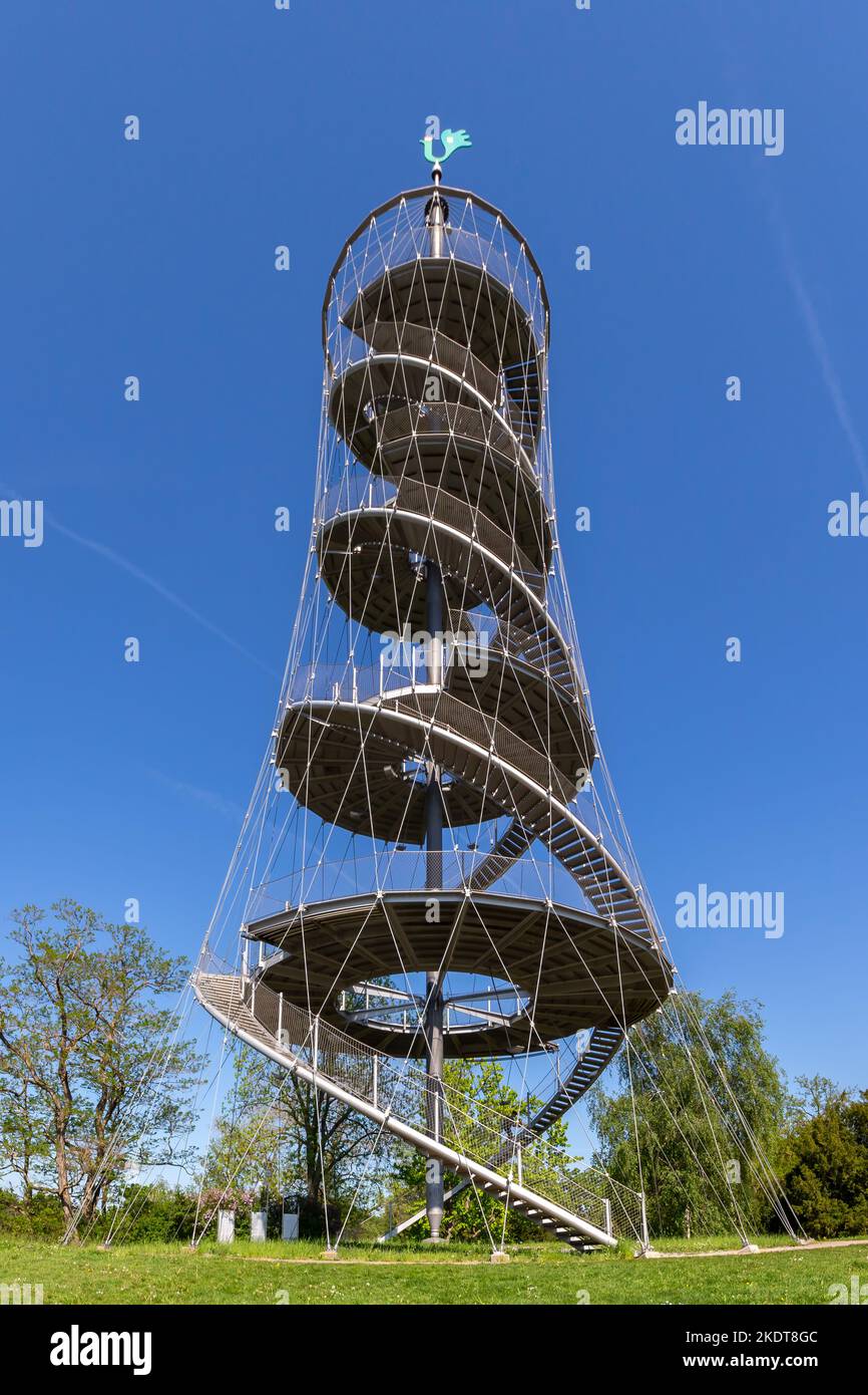 Stuttgart, Germany - May 11, 2022: Killesberg Tower Tower In Killesberg ...
