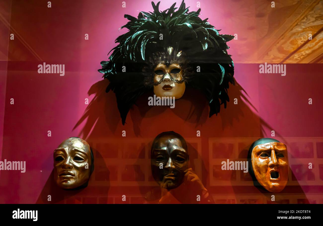 Masks from the film Eyes Wide Shut, 1999 Stock Photo