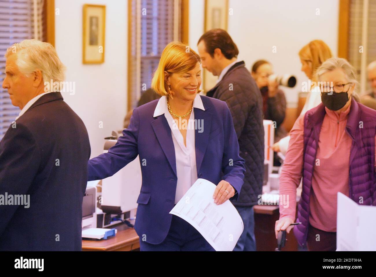 She casts hires stock photography and images Alamy