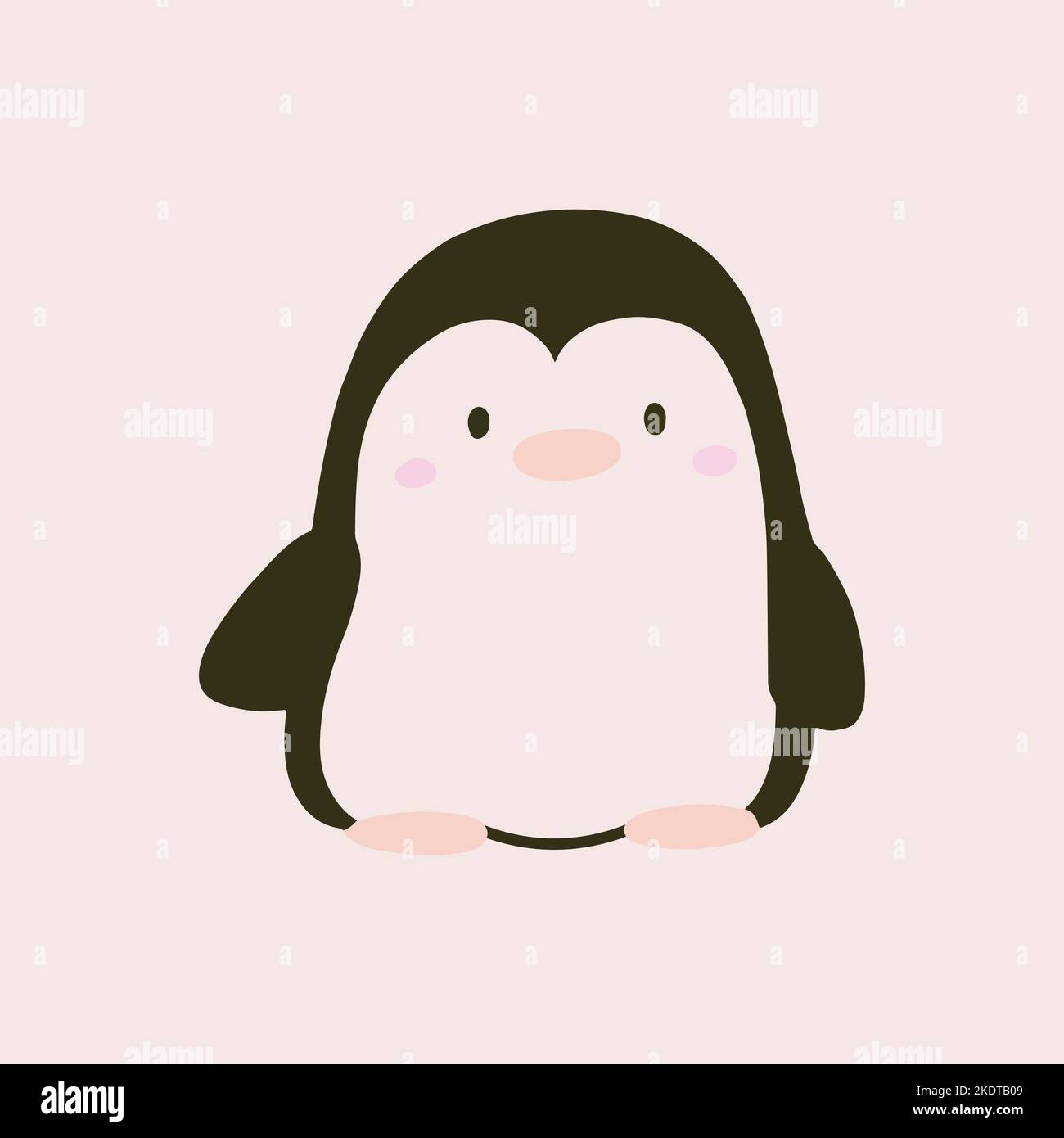 Cute penguin cartoon hi-res stock photography and images - Alamy