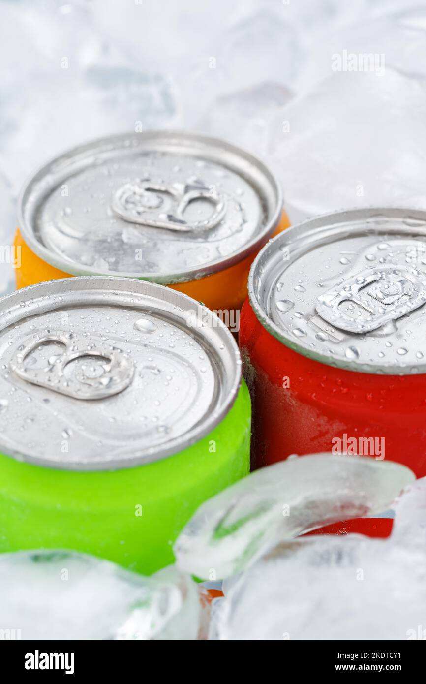 Stuttgart, Germany November 16, 2021 Drinks Lemonade Cola Soft Drinks In Cans Beverage Cans