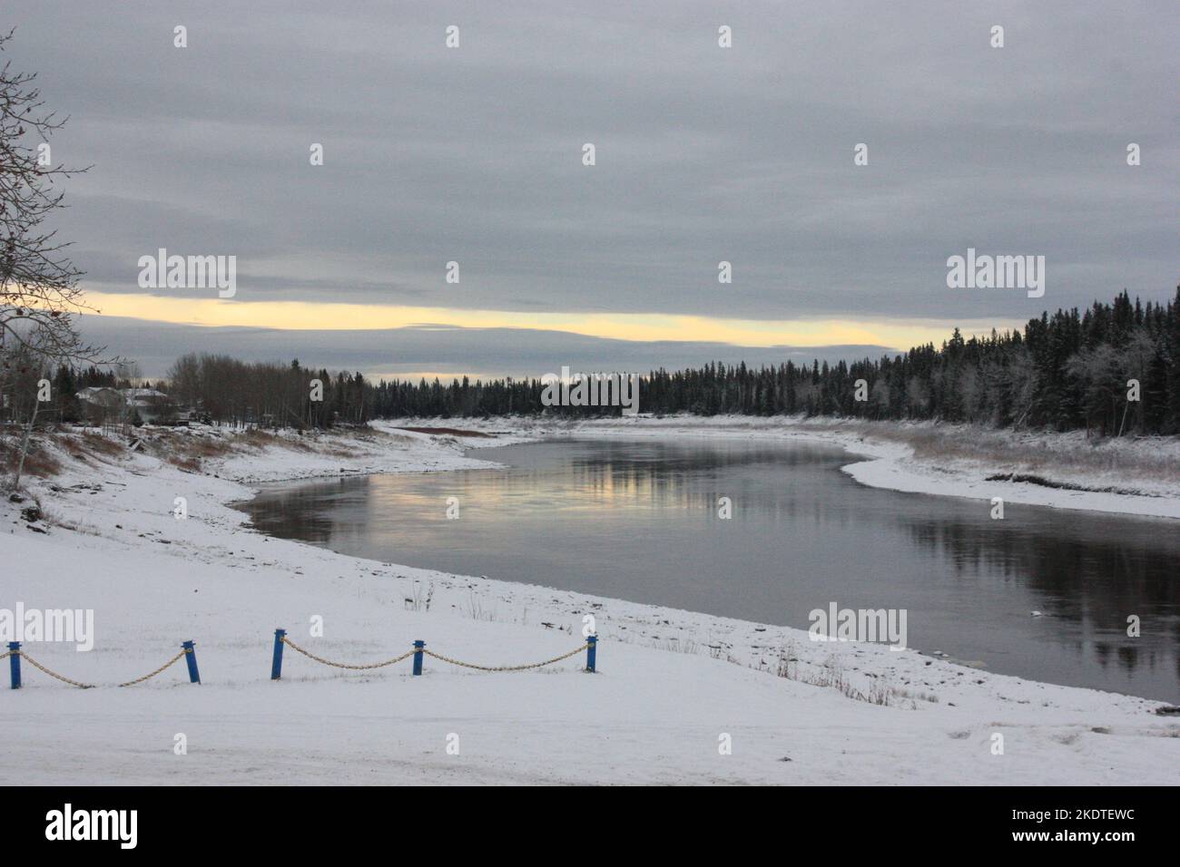 The Hay River is shown in Hay River, N.W.T., on Tuesday, October 25