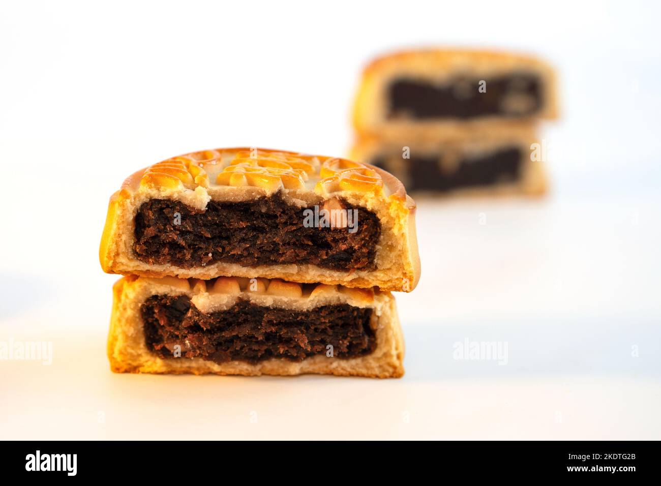 Mid Autumn Festival moon cake Stock Photo - Alamy
