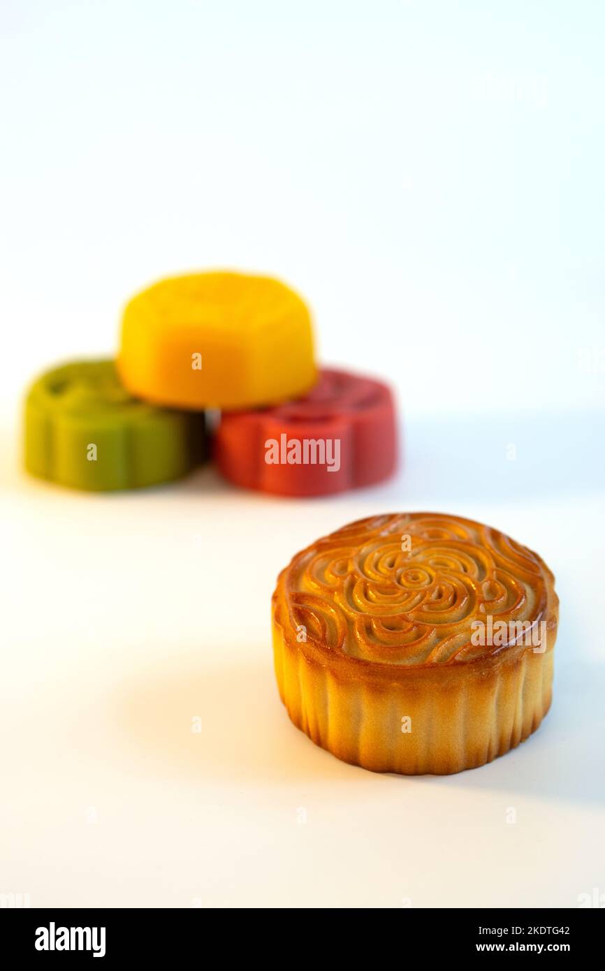 Mid Autumn Festival moon cake Stock Photo - Alamy