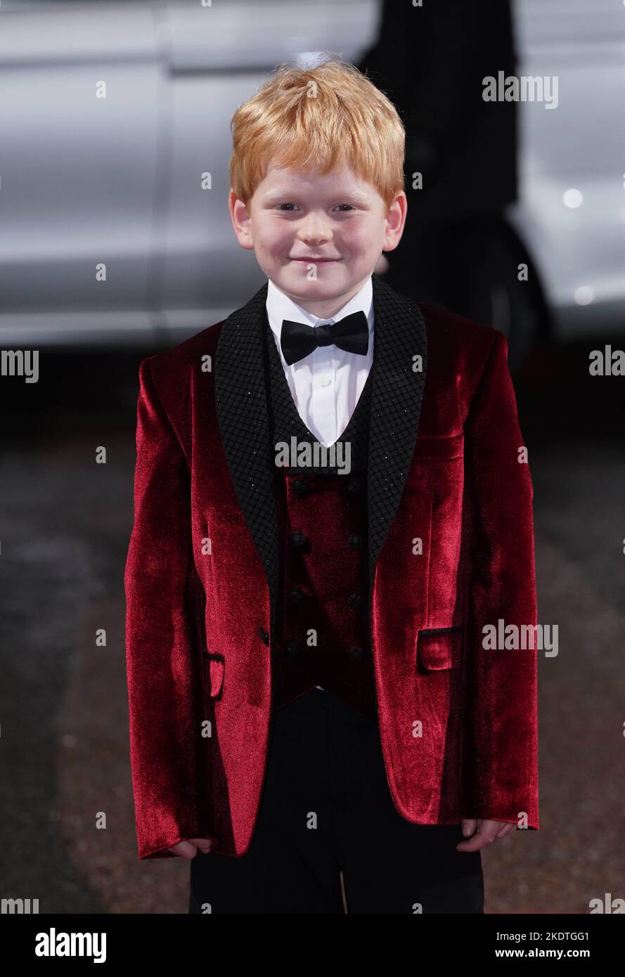 Teddy Hawley arrives at the World premiere of The Crown series five at