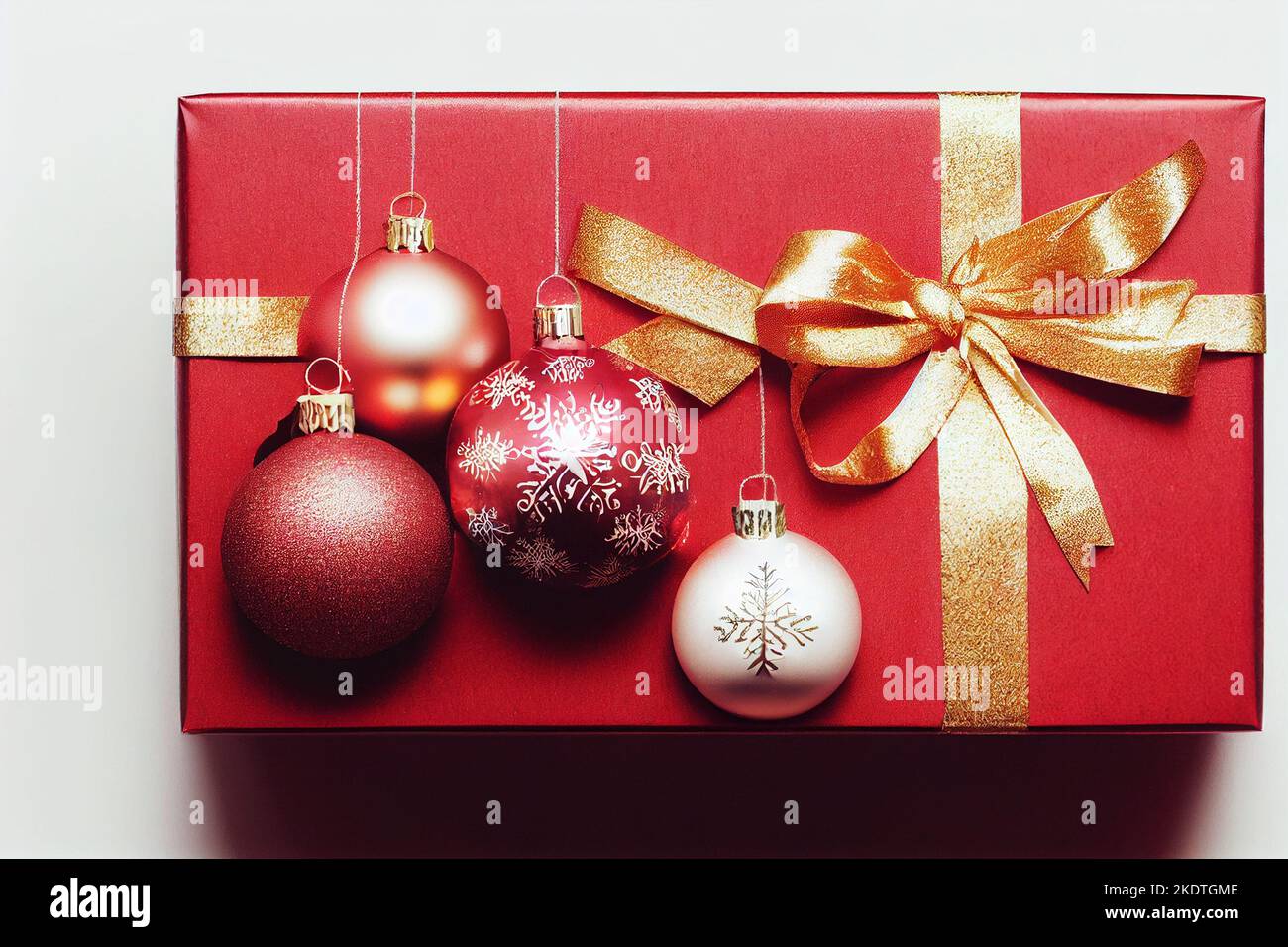 Christmas gift box. Christmas holiday Stock Photo - Alamy