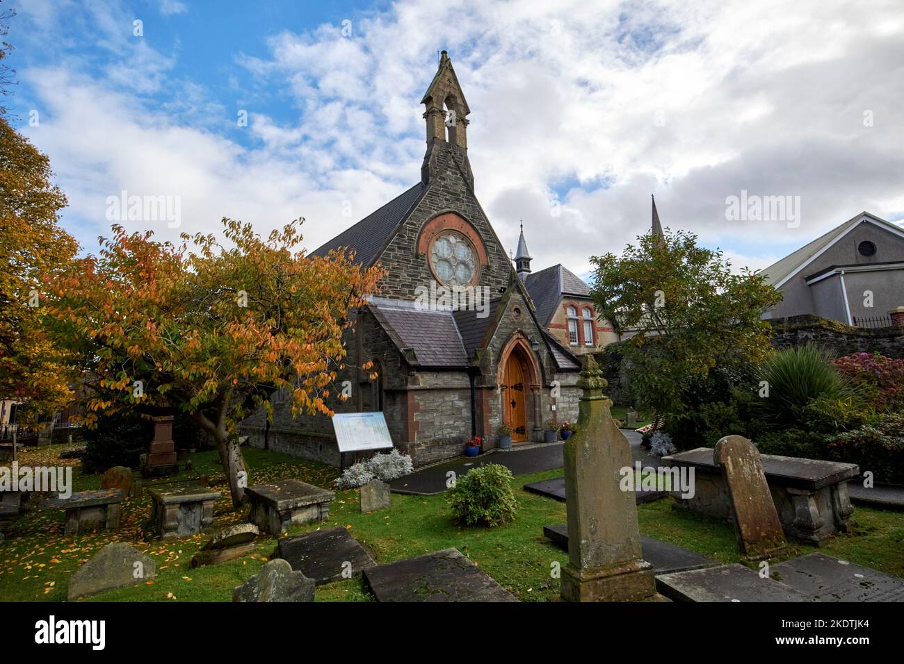 st augustines church known as the wee church on the walls derry londonderry northern ireland uk Stock Photo