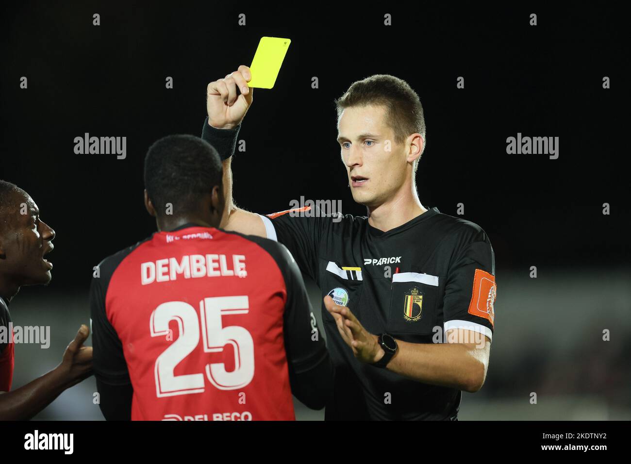 BRUSSEL, NETHERLANDS - JULY 16: referee Simon Bourdeaud Hui during the Club  Friendly match between Anderlecht and