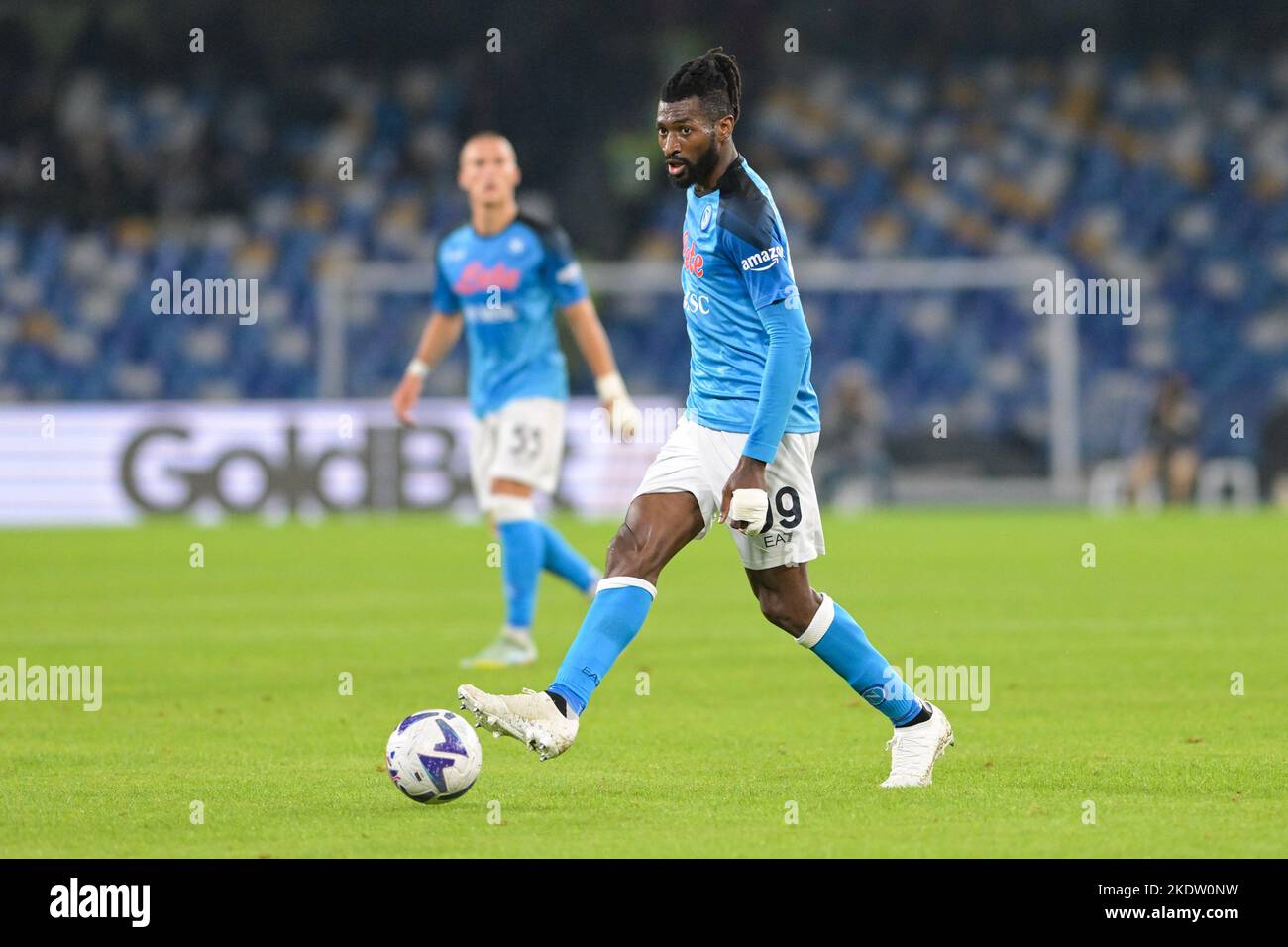 Andre-Frank Zambo Anguissa (99) SSC Napoli 1926 control the ball during ...