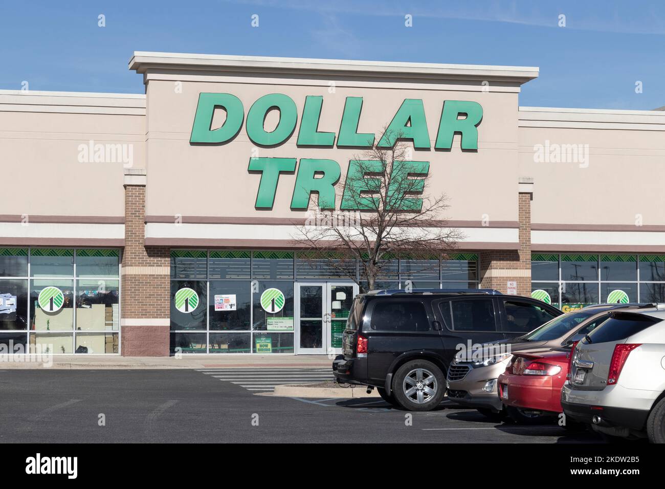 Ft. Wayne Circa November 2022 Dollar Tree Discount Store. Dollar