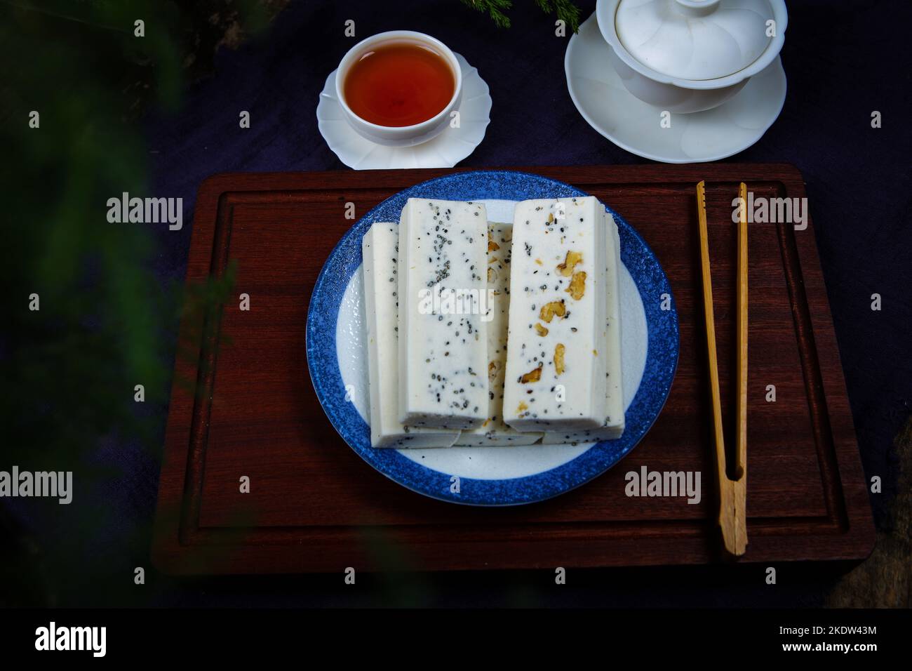 Sweet Square Rice Cakes Sweetened rice flour cake hi-res stock photography and images - Alamy