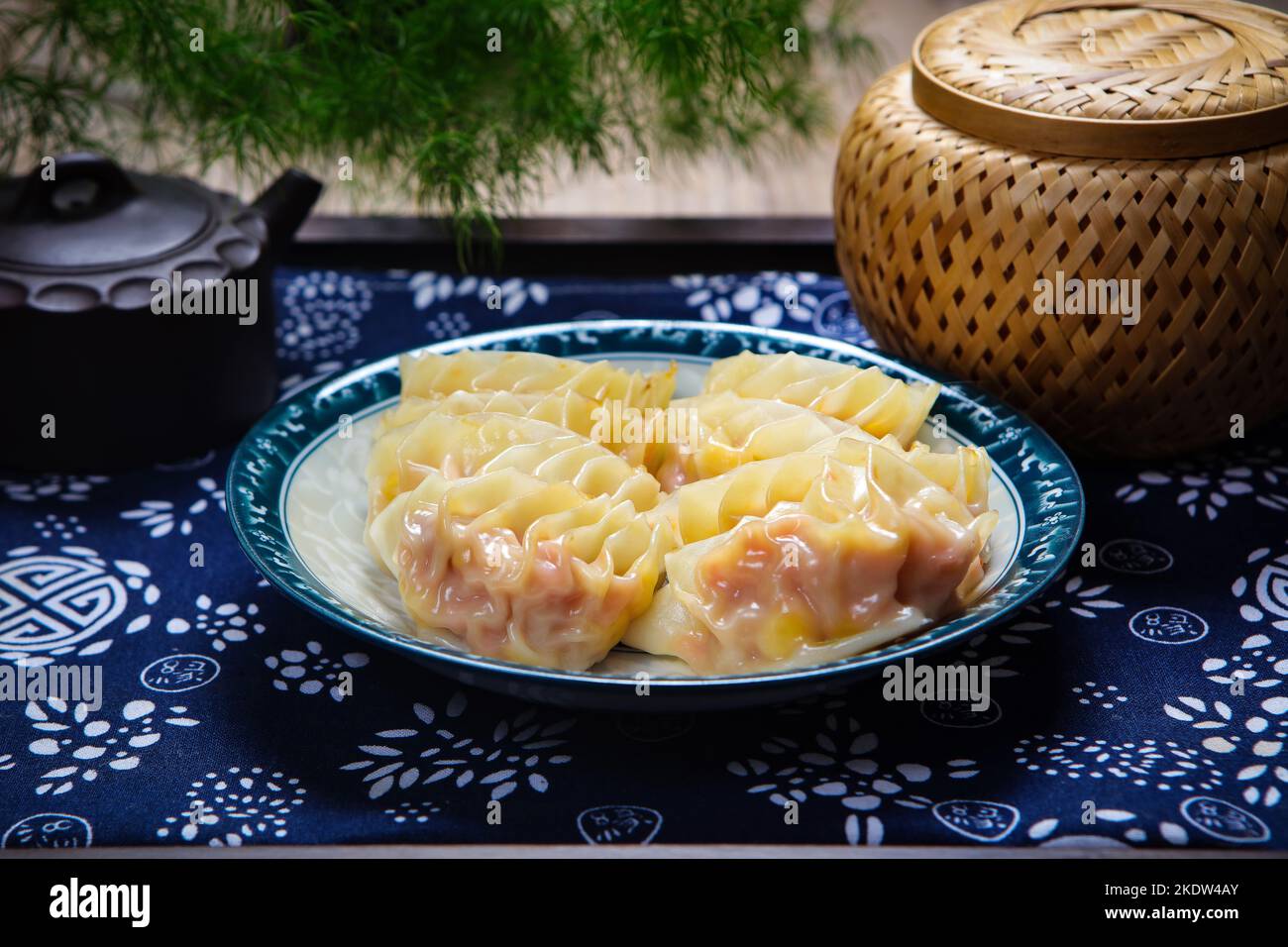 Corn steamed dumpling Stock Photo Alamy