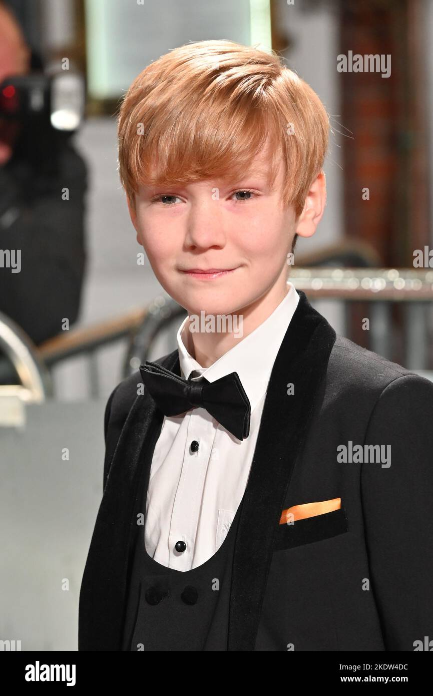 London, UK. 8th November, 2022. Timothee Sambor attends Netflix Present the world Permiere - The fifth season of The Crown at Theatre Royal, Drury Lane, on 8 November London, UK. Credit: See Li/Picture Capital/Alamy Live News Stock Photo