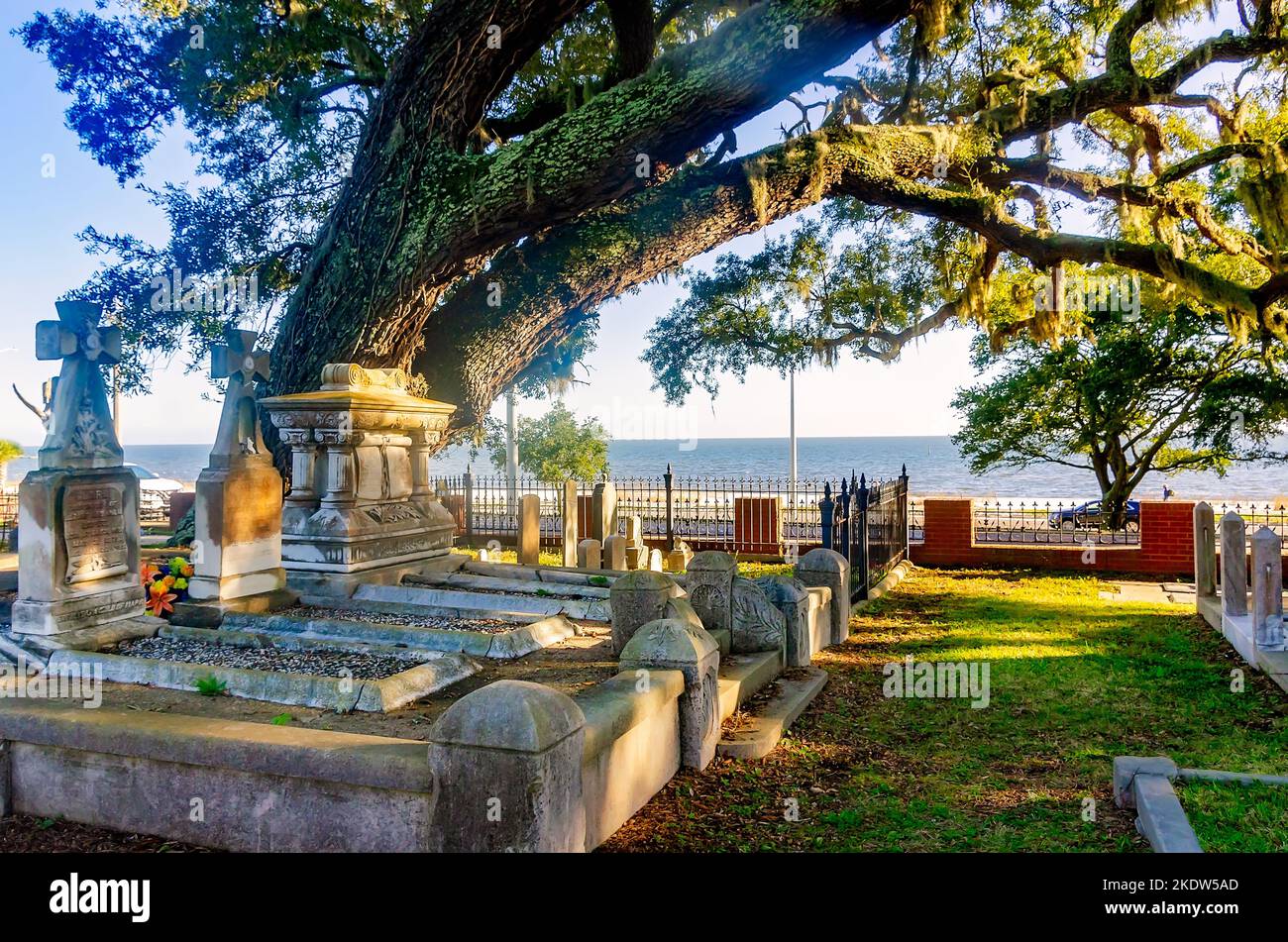Old Biloxi Cemetery is pictured, Nov. 6, 2022, in Biloxi, Mississippi