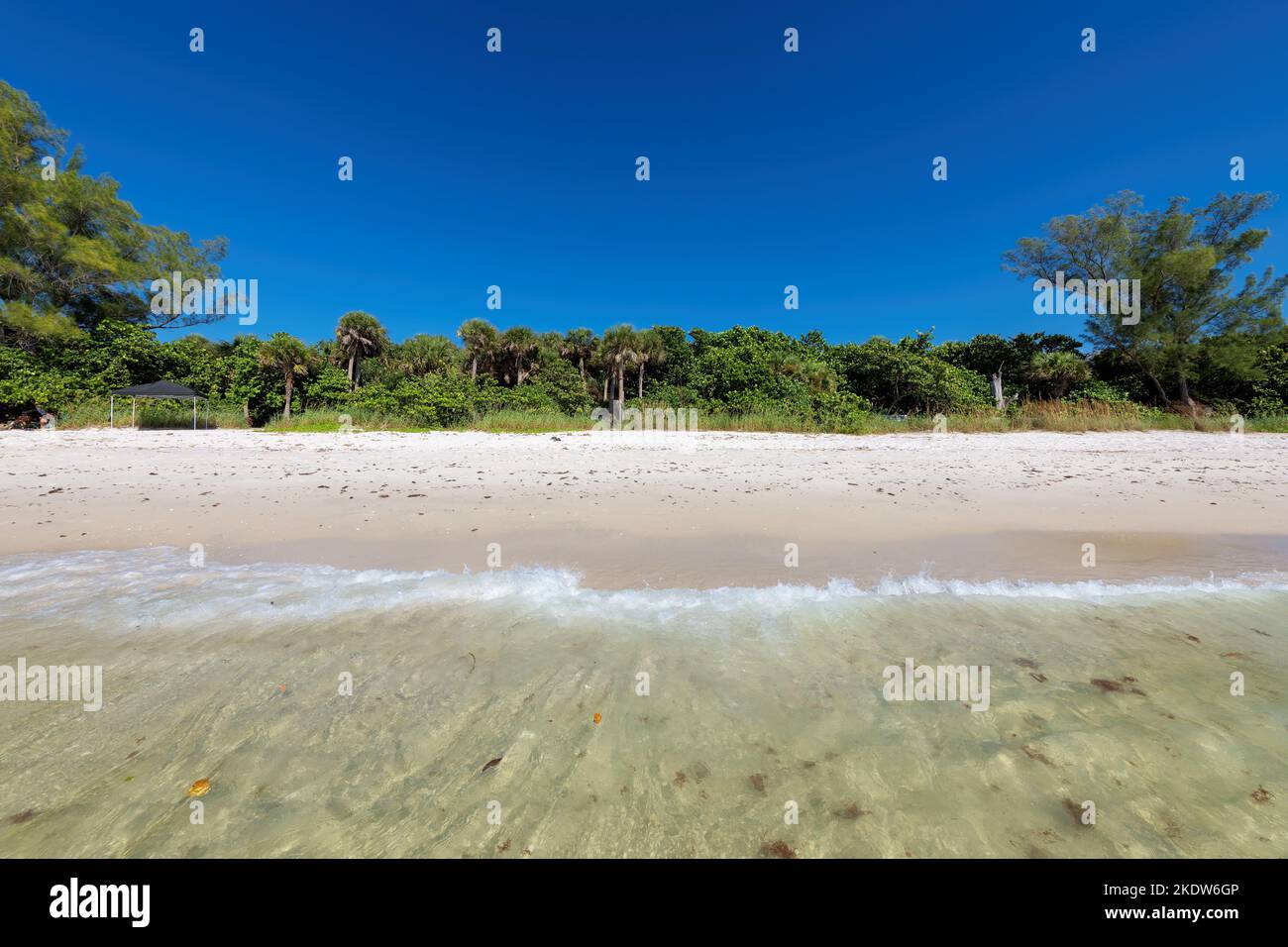 Tropical beach sea view Stock Photo