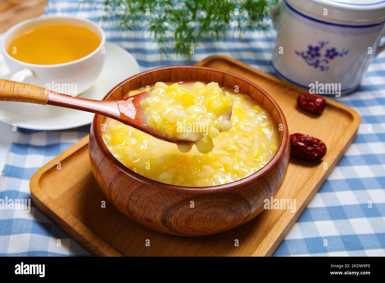 A bowl of maize porridge Stock Photo Alamy