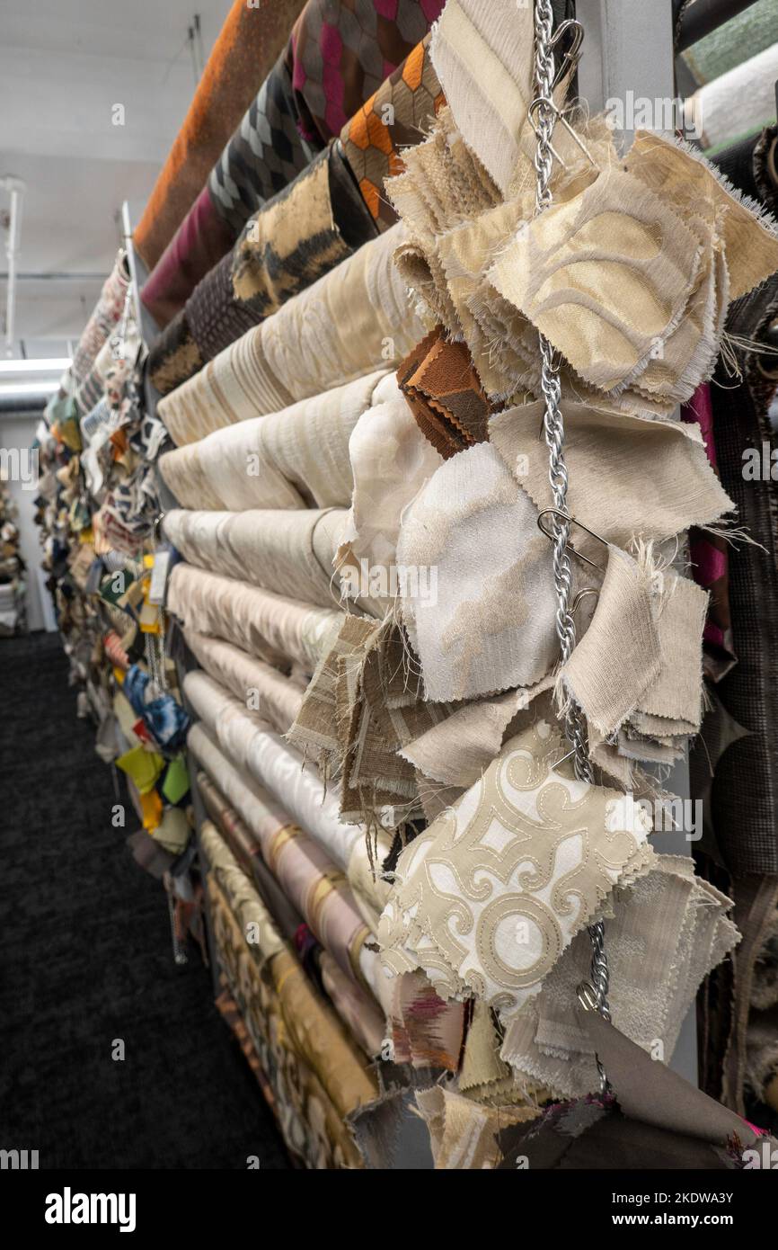 Mood Designer Fabrics is located in the Garment District of New York