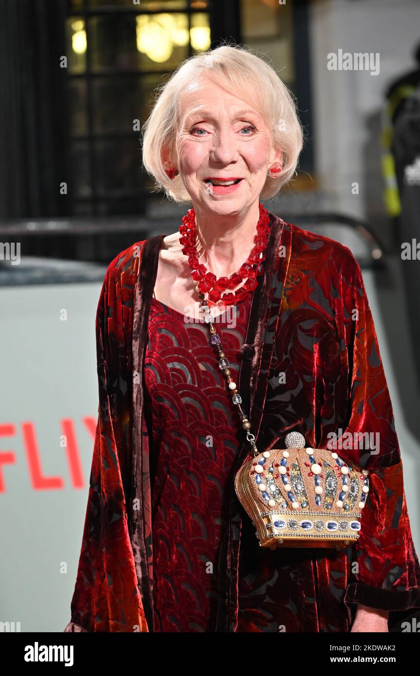 London, UK. 8th November, 2022. Marcia Warren attends Netflix Present