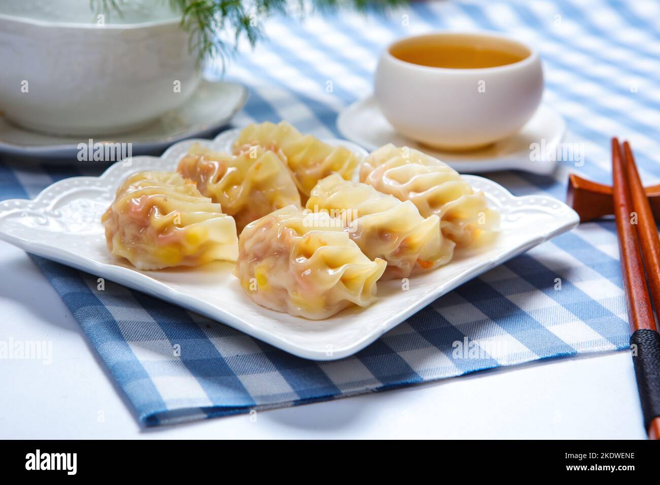 Corn steamed dumpling Stock Photo Alamy