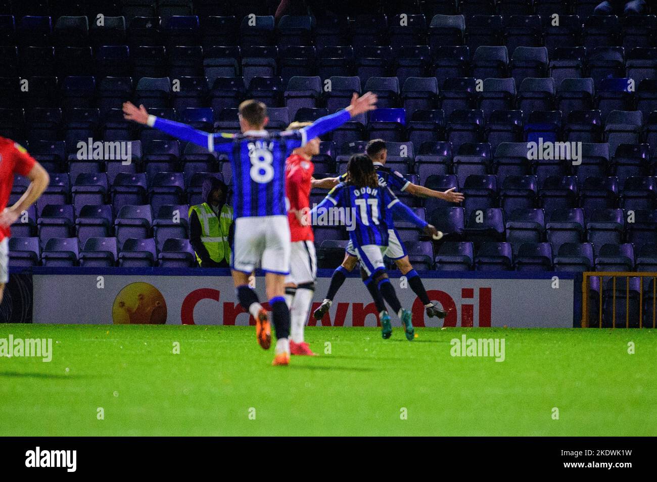 Witness The FA Cup Clash: Man City Vs Salford City Live, Plus Real-Time Scores & Updates Rochdale vs salford city hi-res stock photography and images - Alamy