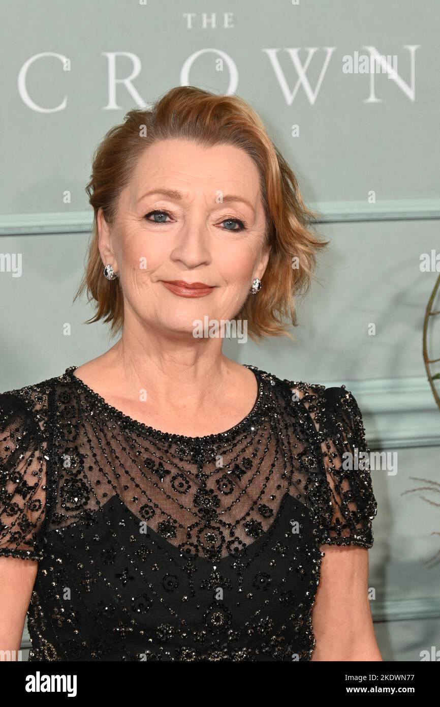 London, UK 8th November 2022 Lesley Manville at Netflix World