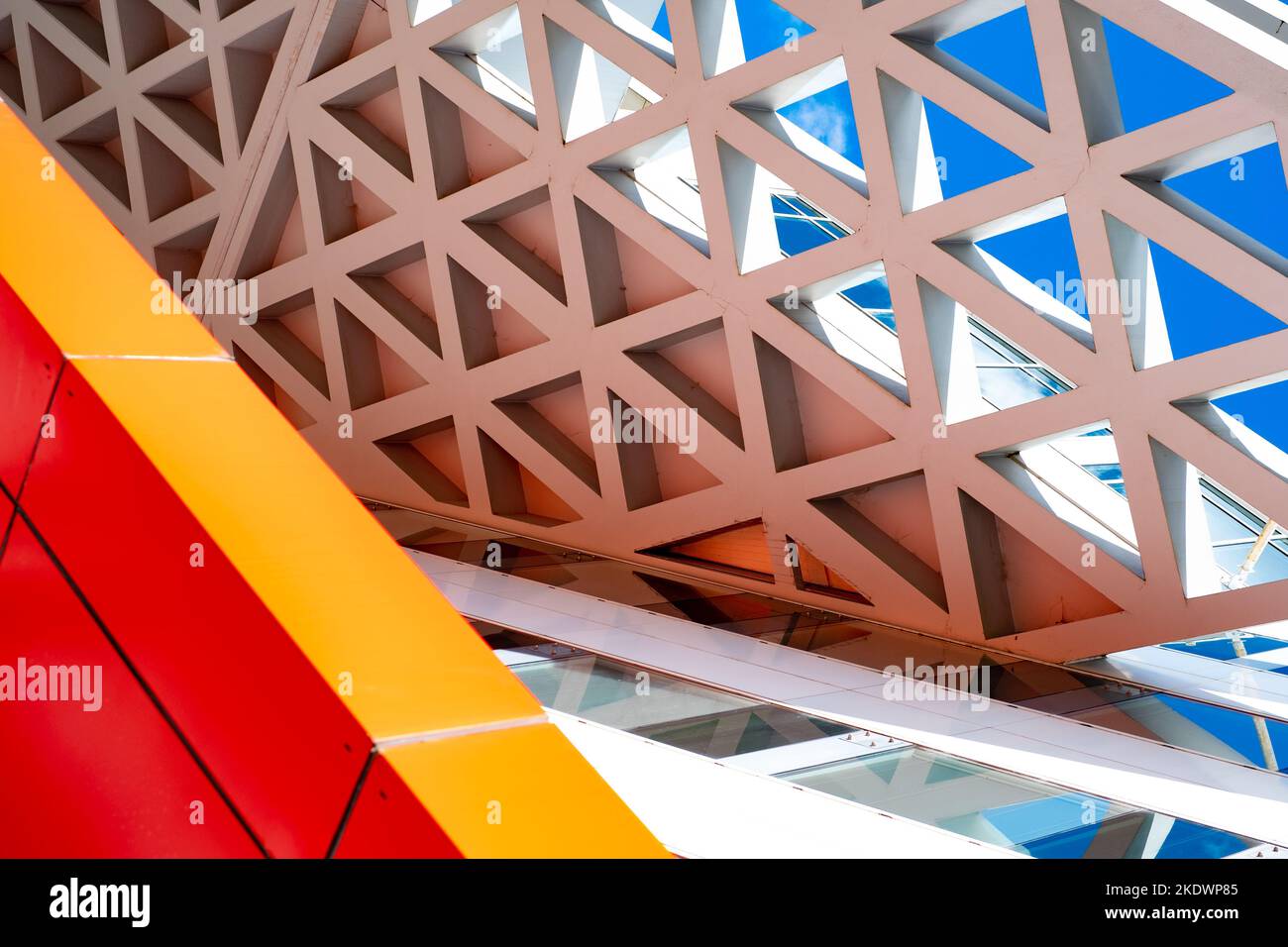 Architectural forms, Canberra, ACT, Australia Stock Photo