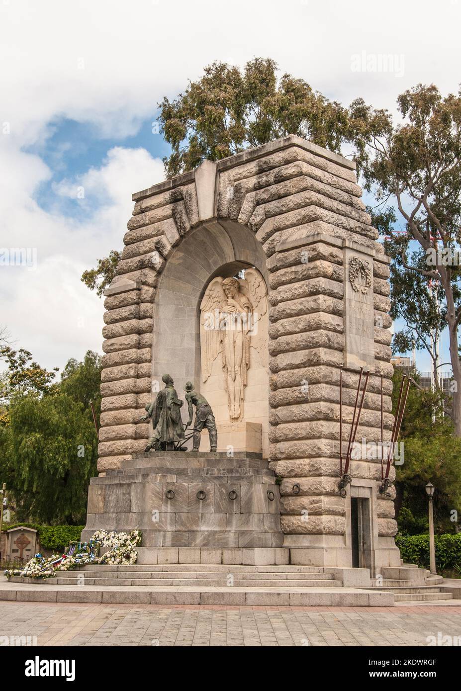 National War Memorial in Adelaide, South Australia, commemorates those