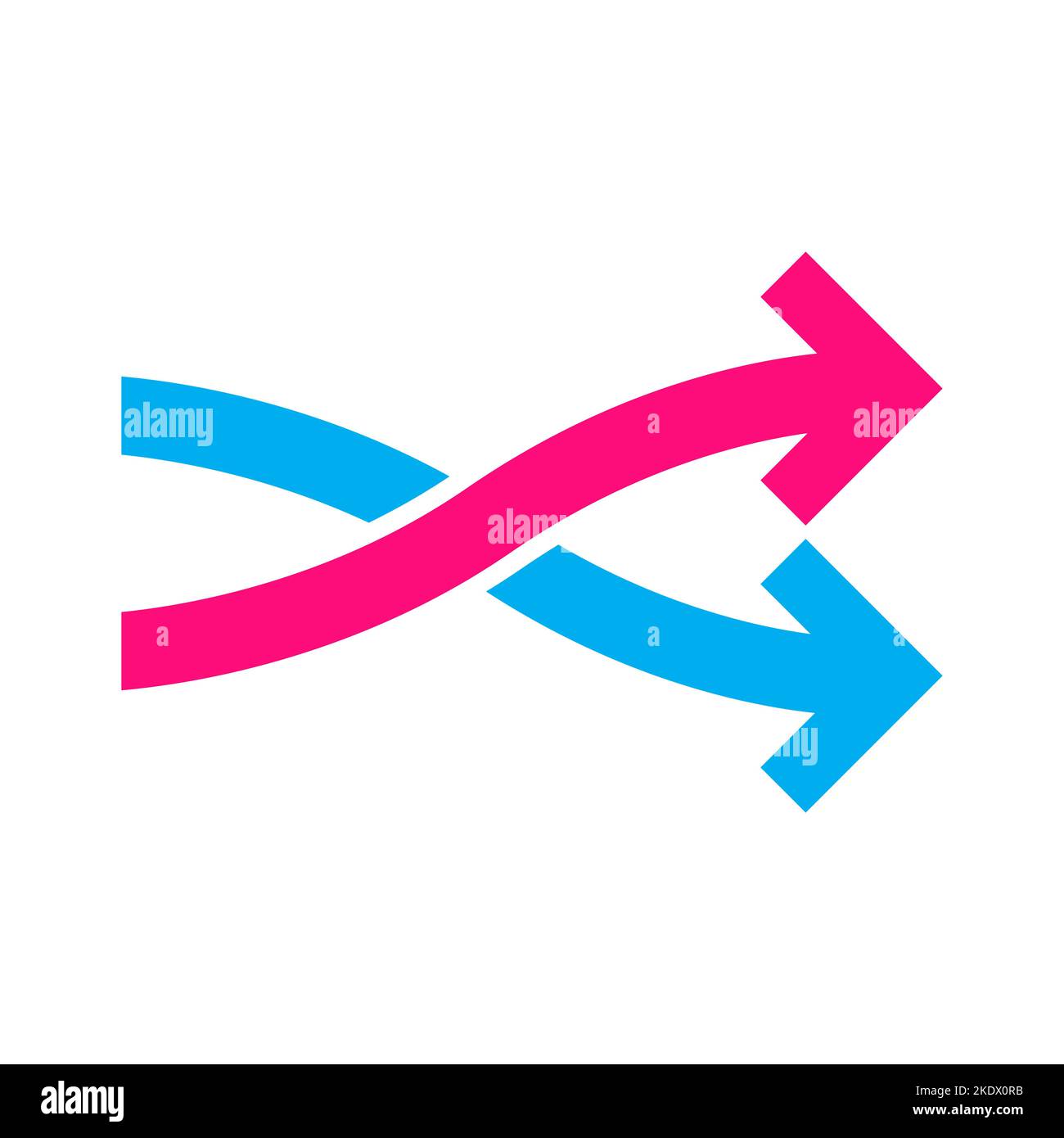 Redirect icon vector change direction symbolfor graphic design, logo ...