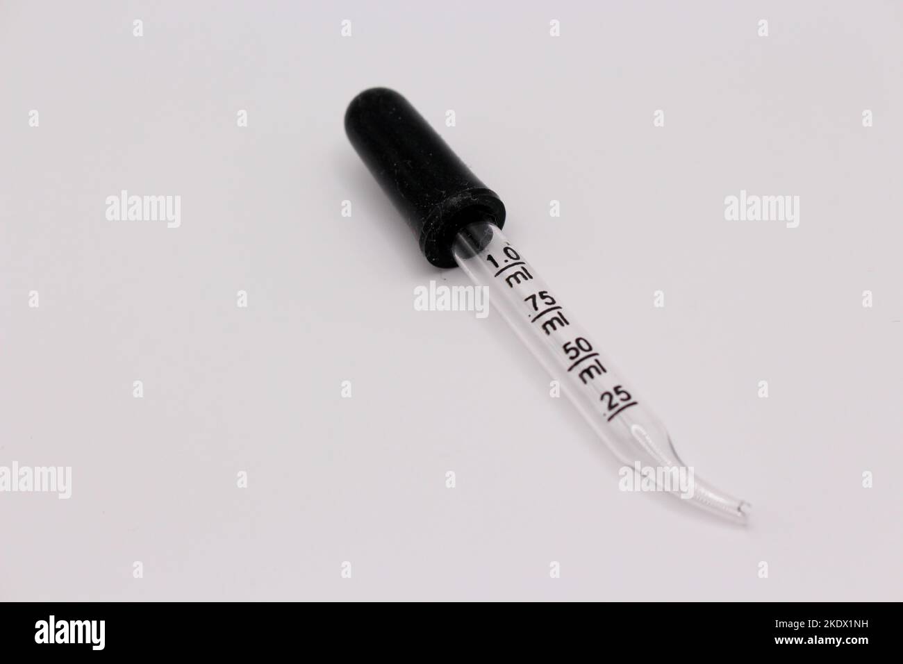 Medicine Liquid Dropper Isolated in White Background Stock Photo Alamy