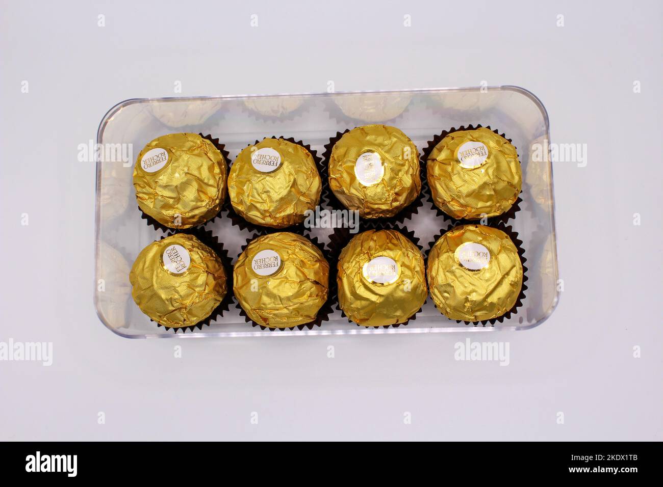Original Ferrero Rocher Milk Chocolate Balls Stock Photo Alamy