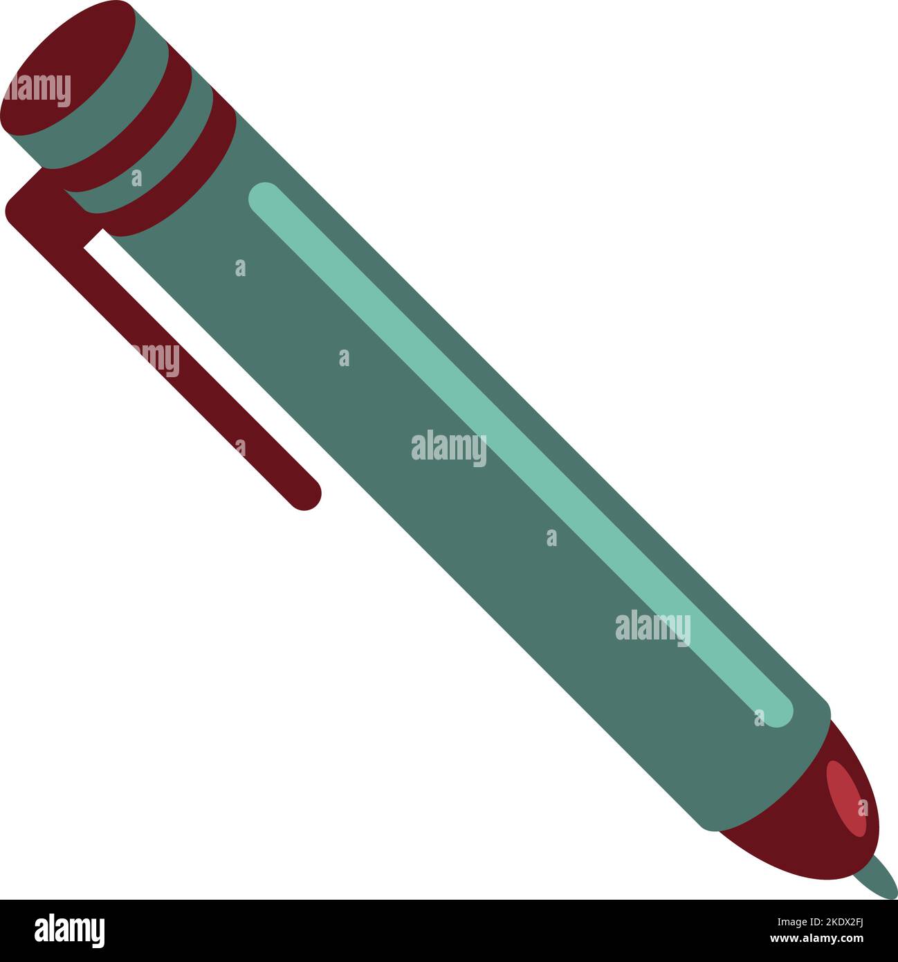 pen school supply isolated icon Stock Vector Image & Art - Alamy